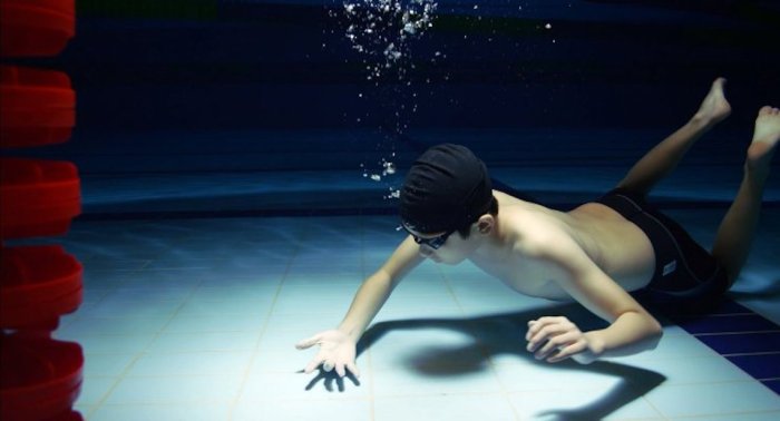 Joon-ho adores swimming and is mesmirised by the nature of light and water